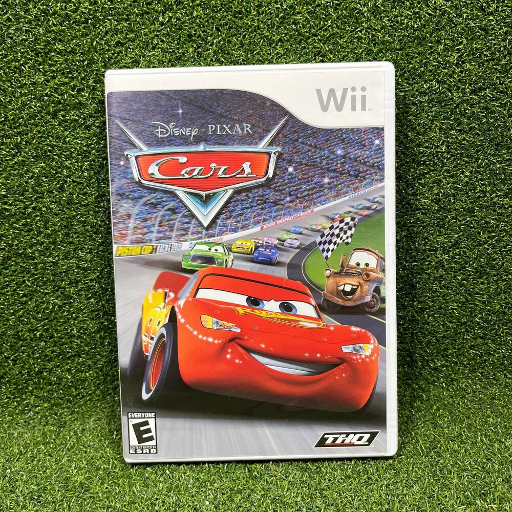Cars (Nintendo Wii, 2006) Disney Pixar W/ Manual